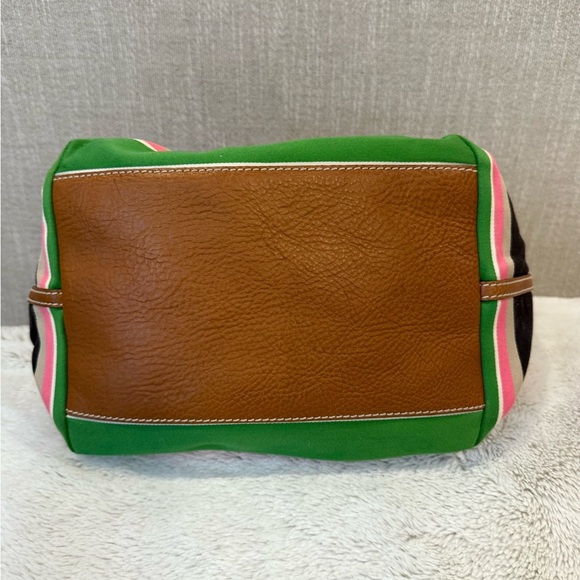 Vintage Kate Spade striped bucket bag / tote - Picture 5 of 7